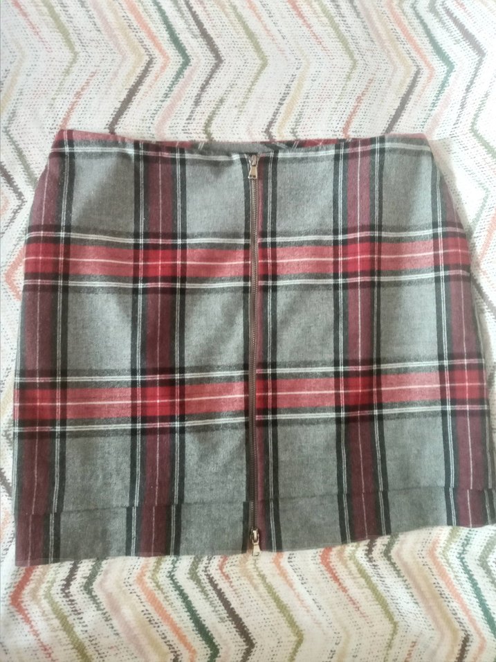 Journey Ekose Mini Etek - Görsel 2