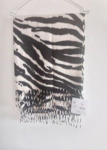 Penti Zebra Desenli Yumuşak Dokulu Atkı - Görsel 5