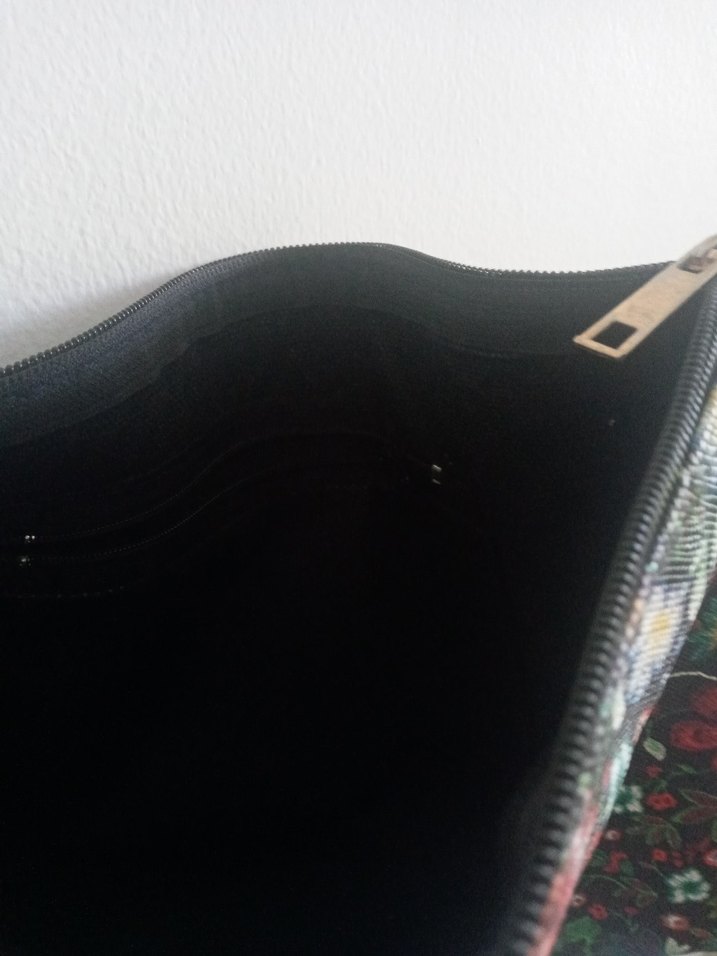 Çiçek Desenli Renkli Clutch Askılı Çanta - Görsel 3