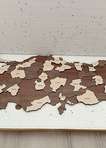 Ahşap Türkiye Haritası  - Görsel 8