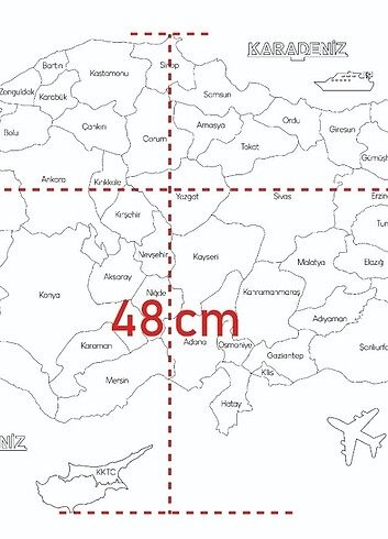 Ahşap Türkiye Haritası  - Görsel 10