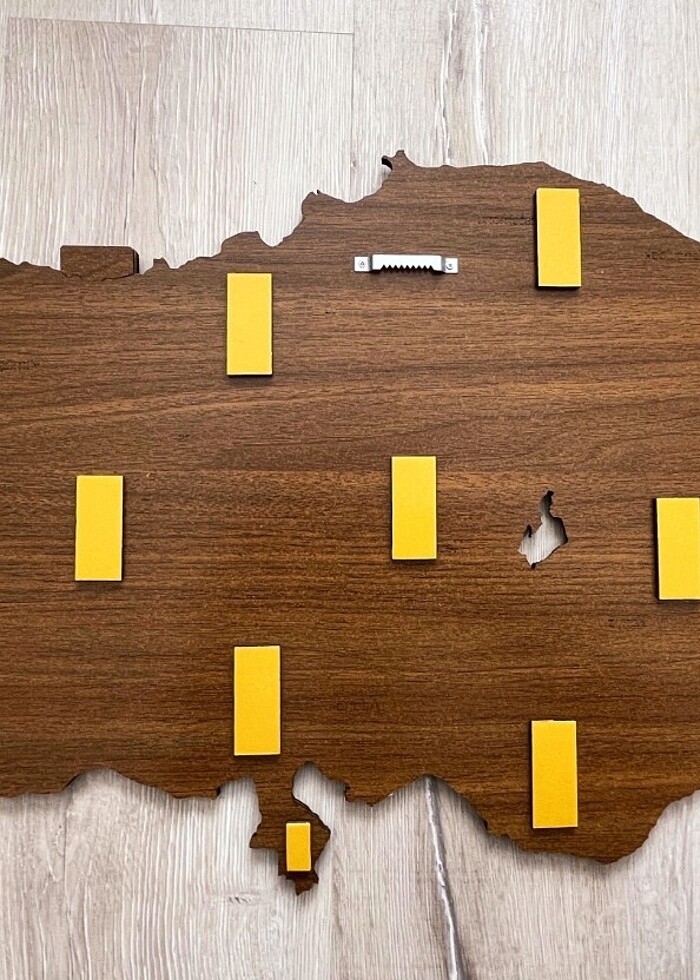 Ahşap Türkiye Haritası  - Görsel 5