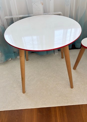 Beyaz Çocuk masa ve Sandalye- Berk Yazılı - Görsel 4