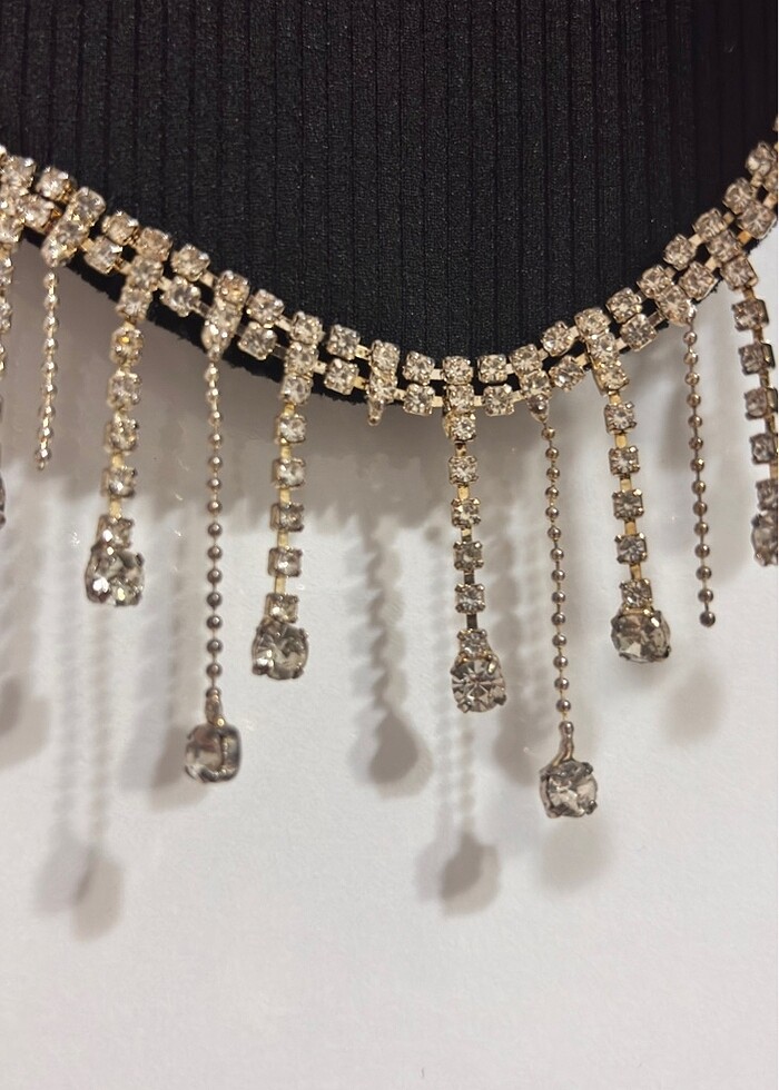 Taşlı bluz - Görsel 4