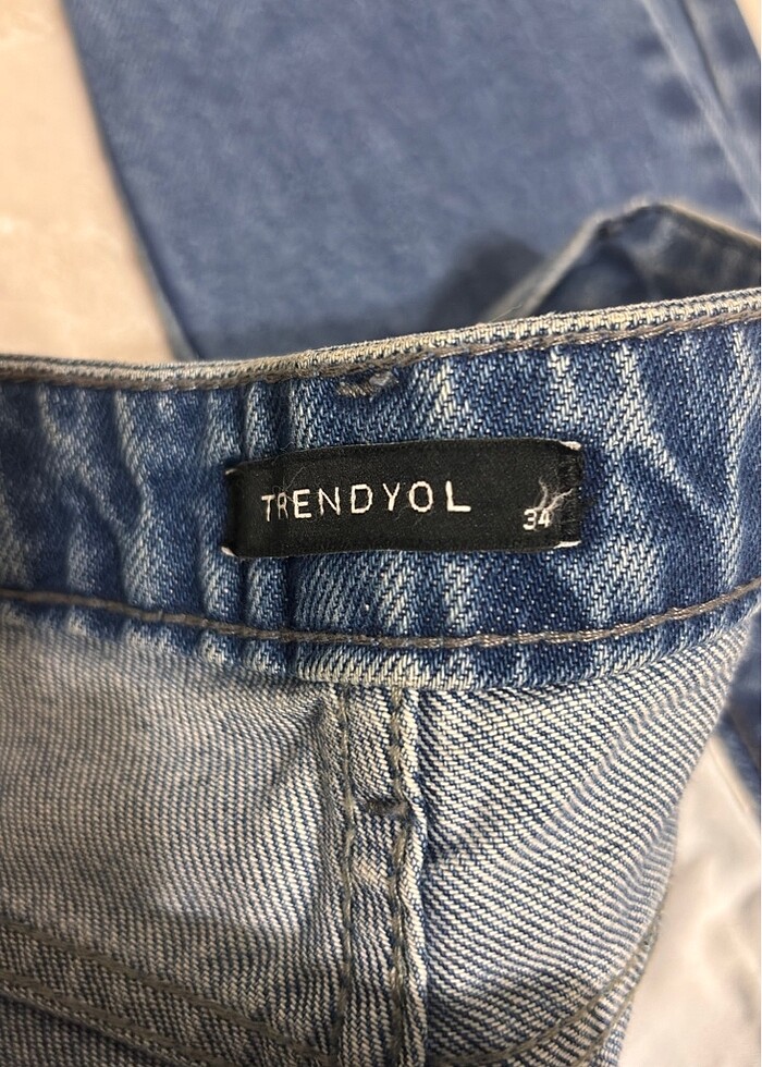 Nakışlı jean - Görsel 5