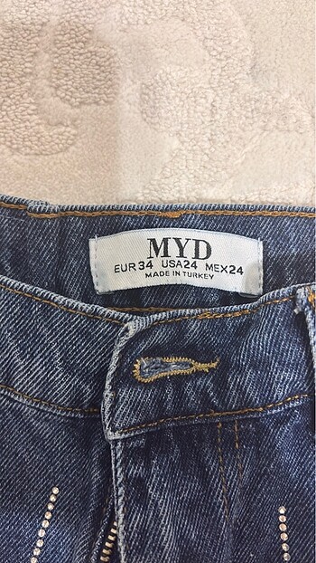 Taşlı jean - Görsel 3