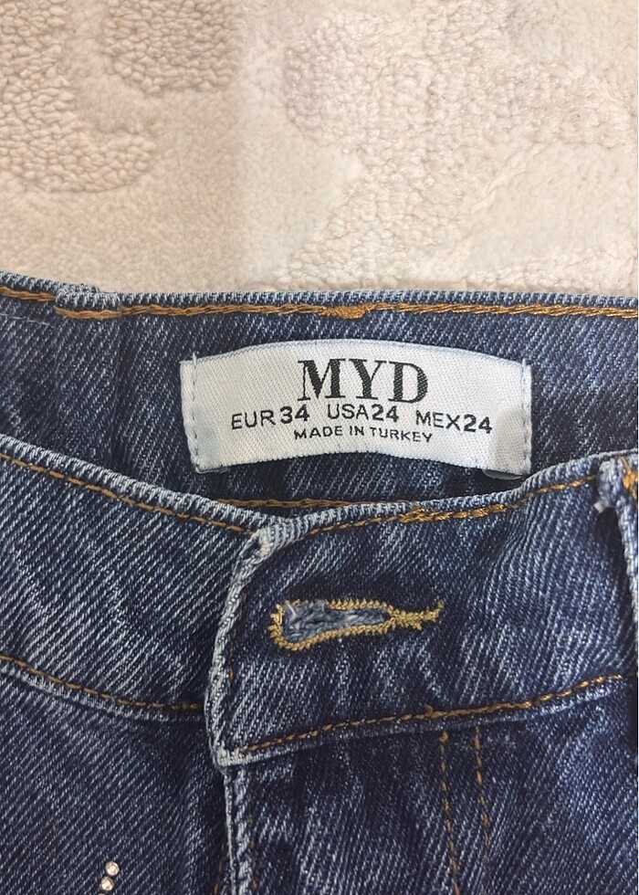 Taşlı jean - Görsel 3