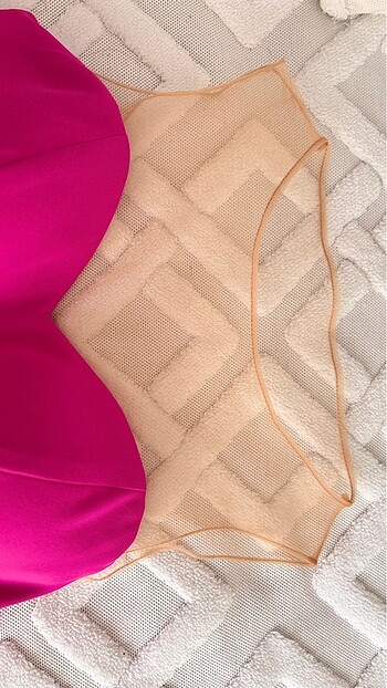 Fuşya abiye - Görsel 6