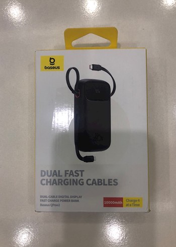 Baseus Siyah Hızlı Şarj Powerbank 10000mAh - Görsel 5