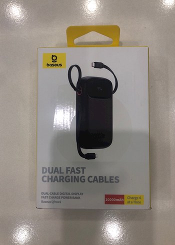 Baseus Siyah Hızlı Şarj Powerbank 10000mAh - Görsel 4