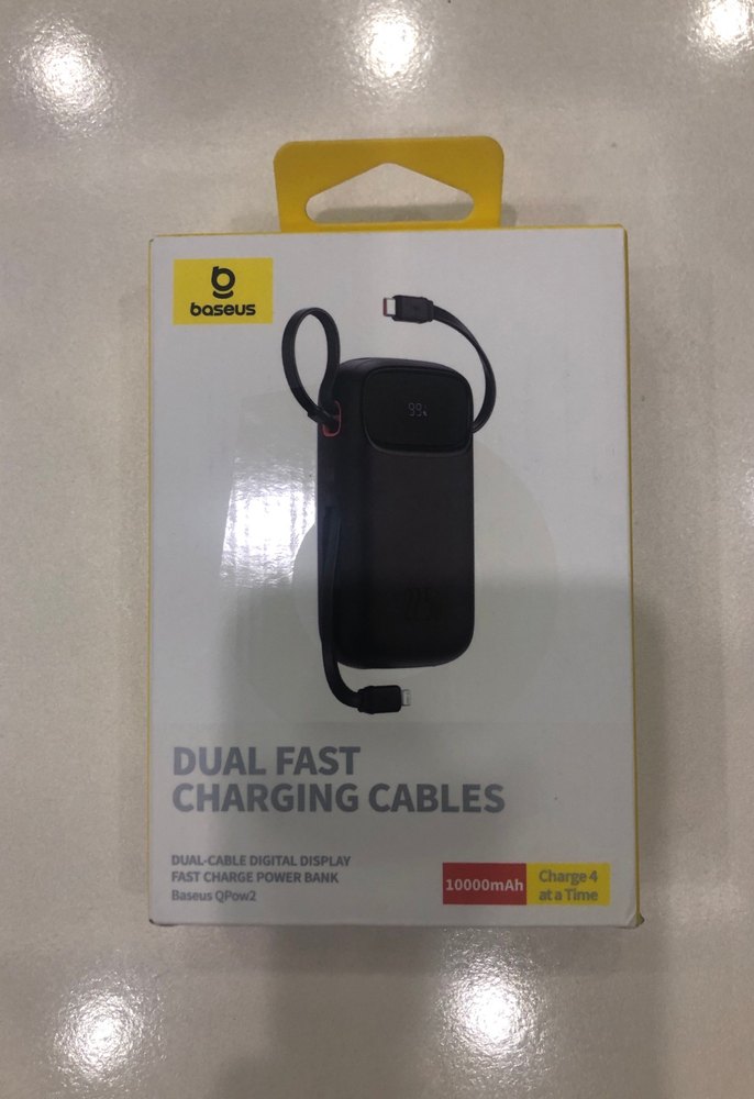 Baseus Siyah Hızlı Şarj Powerbank 10000mAh - Görsel 5