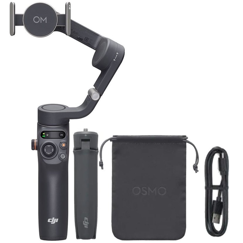 DJI Osmo Mobile 6 Siyah Katlanabilir Gimbal ve Tripod - Görsel 2