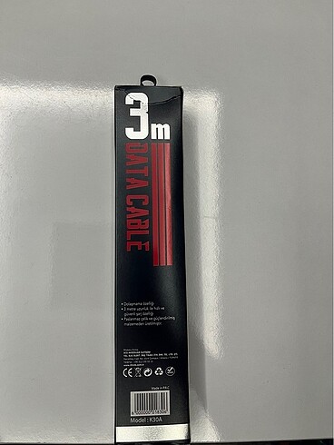 Ithink 3 Metre K30A Ios Lightning Usb Kablo ( Kırmızı - Mavi ) - Görsel 3