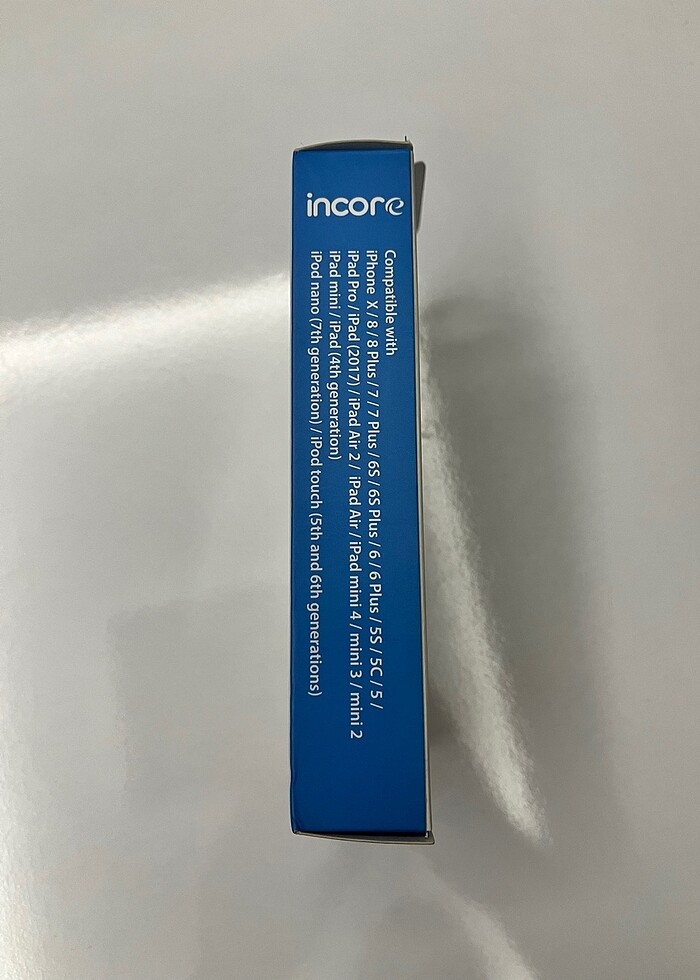 MFI Sertifikalı INCORE inLine Lightning 2 Metre Kırmızı Apple  L - Görsel 2