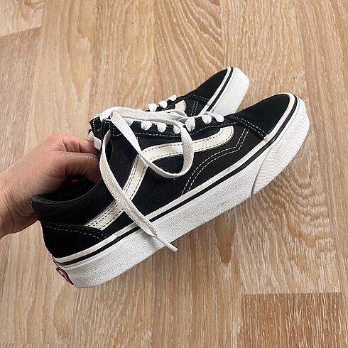36,5 Beden siyah Renk Vans old skool