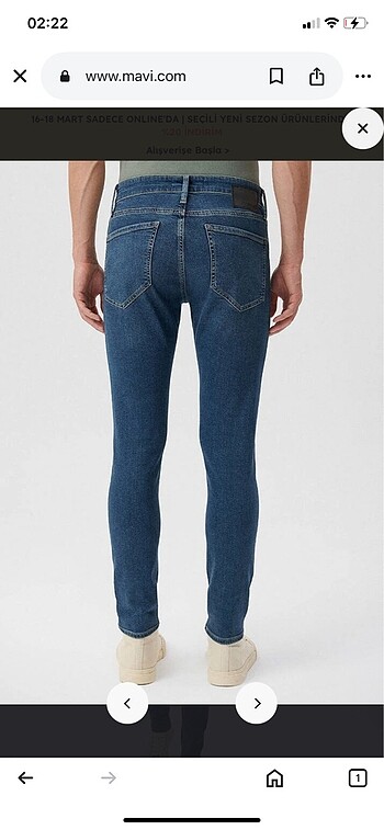 Mavi Jeans Mavi jeans 29-30 beden uyumlu