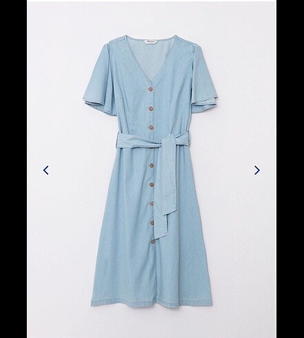 Denim elbise