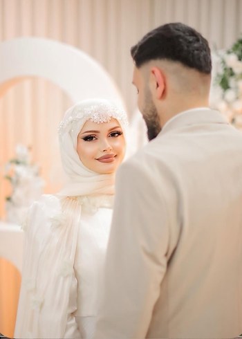 TESETTÜR NİKAH ELBİSESİ - Görsel 4