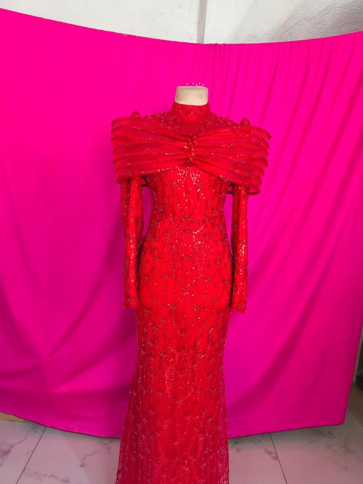 KIRMIZI TESETTÜR ABİYE - Görsel 5