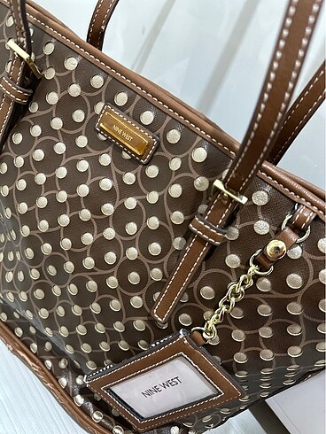 Beden kahverengi Renk Nine west çanta