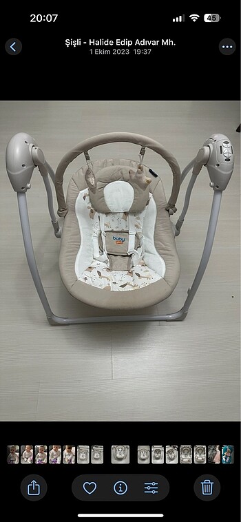 Baby2Go Baby plus comfort salıncak