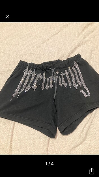 metafang rhinestone short