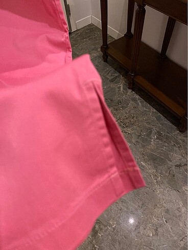 42 Beden pembe Renk yazlık poplin pantolon