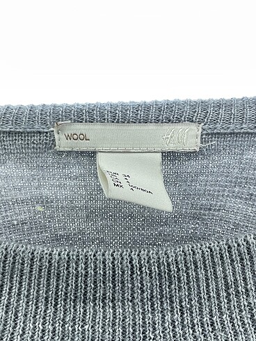 34 Beden gri Renk H&M Kazak / Triko %70 İndirimli.