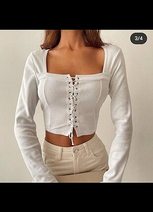 Kuşgozu detaylı bluz