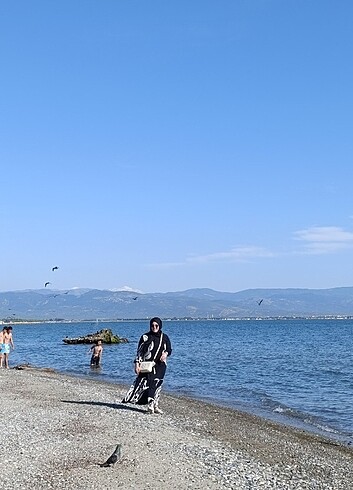 46 Beden Kolları lastikli 1kez kullanıldı özel dikim elbise