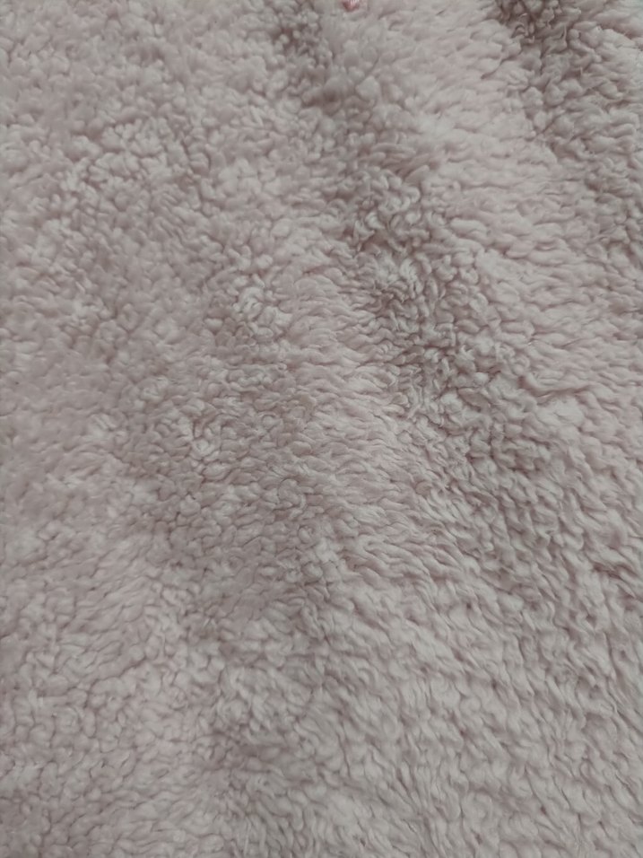 Pembe Peluş Bebek Kız Tulumu - Görsel 2