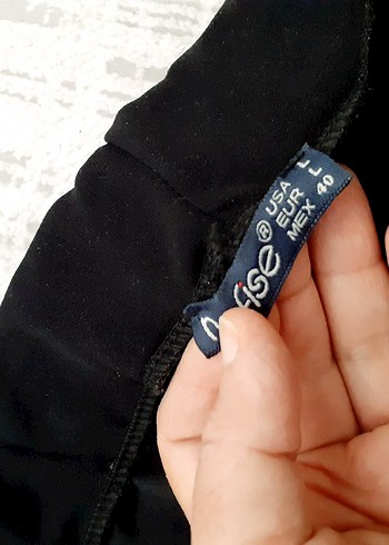 Siyah Uzun Kollu pul palet işlemeli ıkili takım - Görsel 8