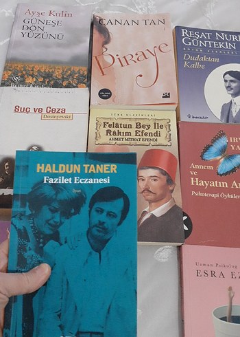 13 adet Çeşitli Edebiyat ve Duygusal Kitaplar - Görsel 6