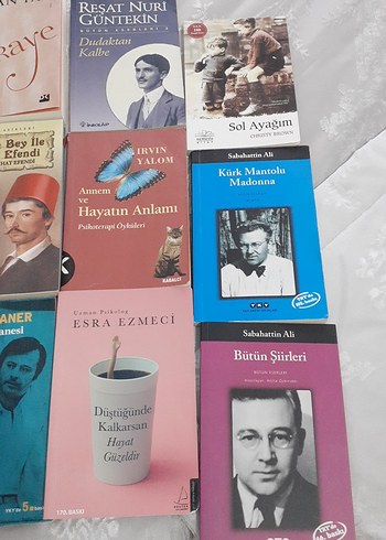 13 adet Çeşitli Edebiyat ve Duygusal Kitaplar - Görsel 3