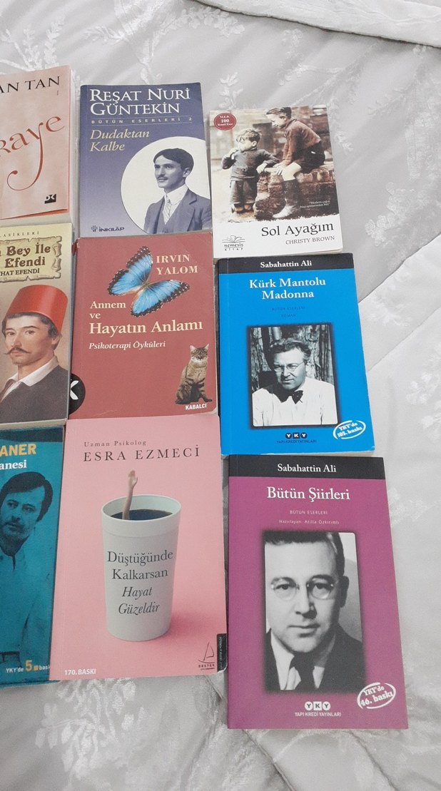 13 adet Çeşitli Edebiyat ve Duygusal Kitaplar - Görsel 3