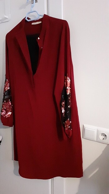 Bayan abiye tunik  - Görsel 6