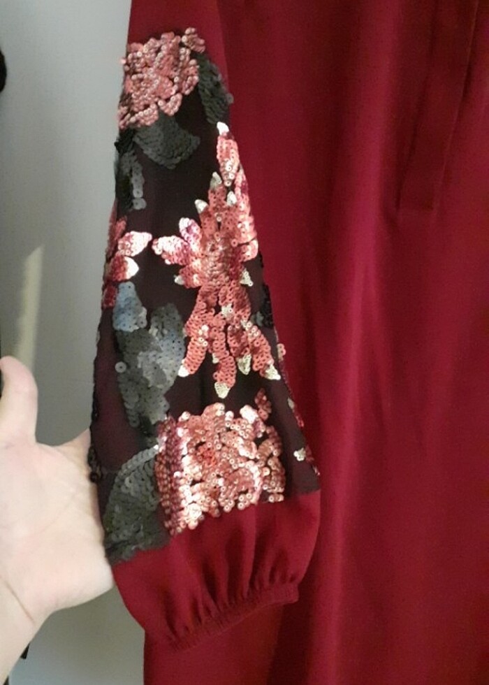 Bayan abiye tunik  - Görsel 3