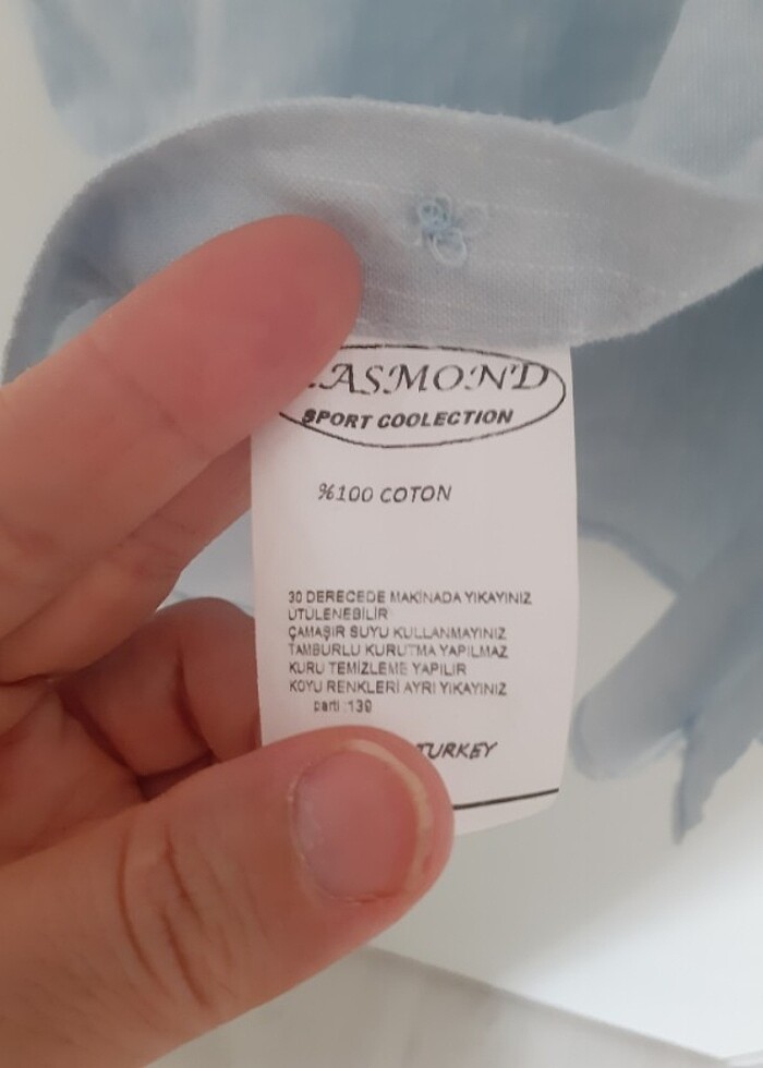 Erkek çocuk gömlek - Görsel 2