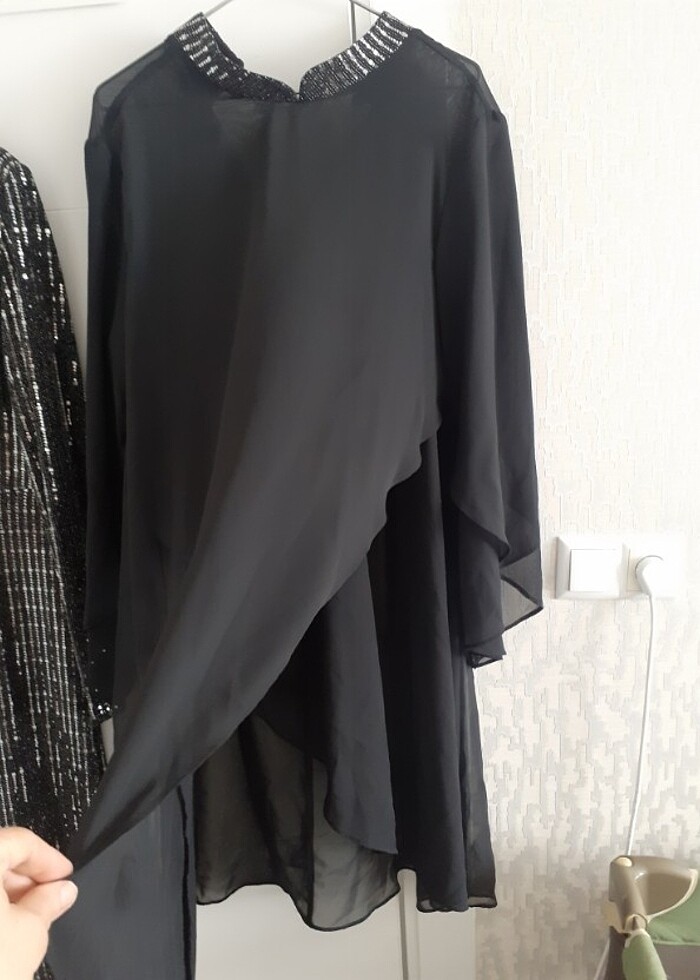 Bayan tulum.pelerin abiye takim - Görsel 4