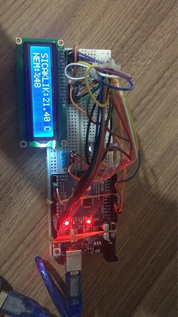 Arduino Nem-Sıcaklık Ölçer