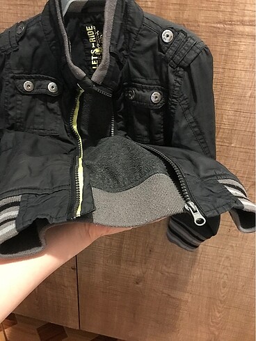 24-36 Ay Beden gri Renk Lc Waikiki Erkek çocuk ceket