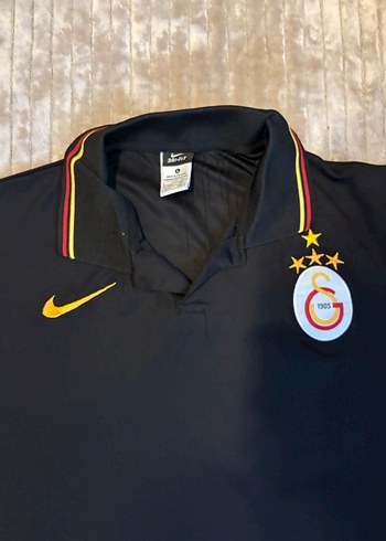 Galatasaray Siyah Kısa Kollu Polo Forma - Görsel 3
