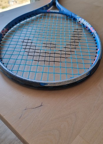 Beden Renkli Mavi Tenis Raketi