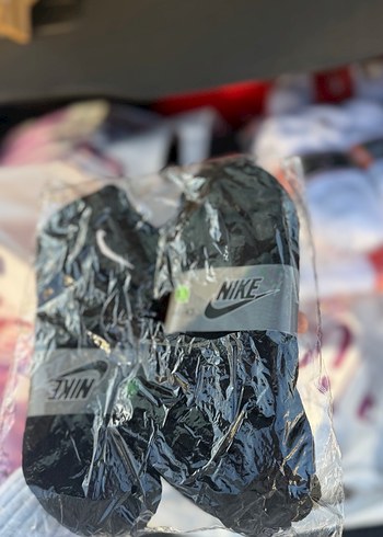 Nike Erkek Siyah 10 Çift Çorap - Görsel 2