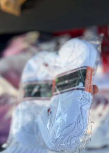 Tommy Hilfiger Beyaz 10 Çift Çorap - Görsel 2