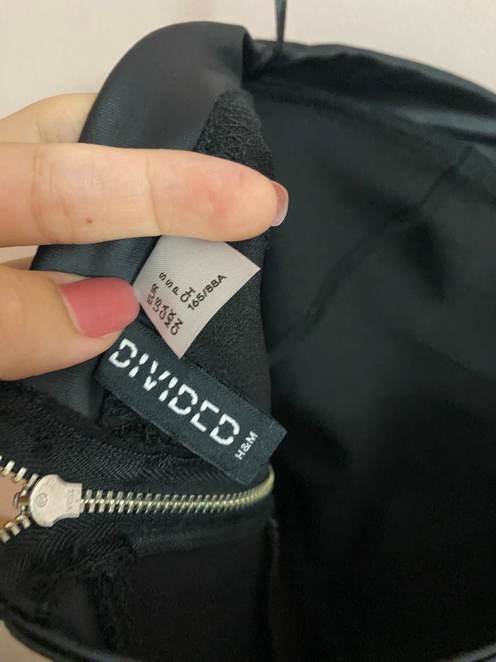 Siyah Deri Straplez Mini Bustiyer - Görsel 4