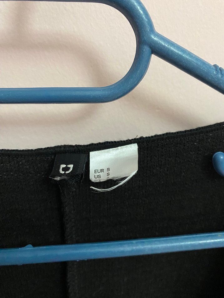 Düğmeli Siyah Süet Mini Kadın Yelek - Görsel 3