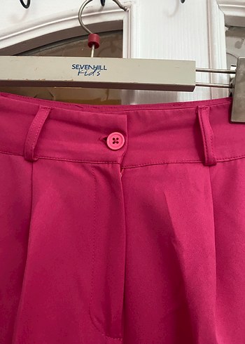 40 Beden pembe Renk Pembe Kumaş Kadın Pantolon