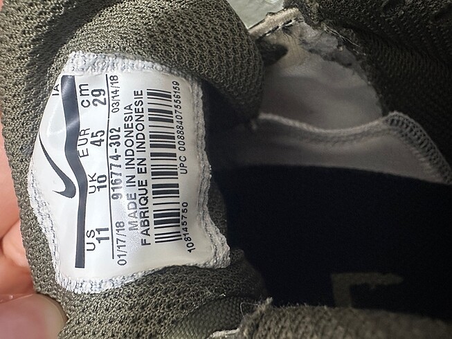 45 Beden haki Renk Nike spor ayakkabı