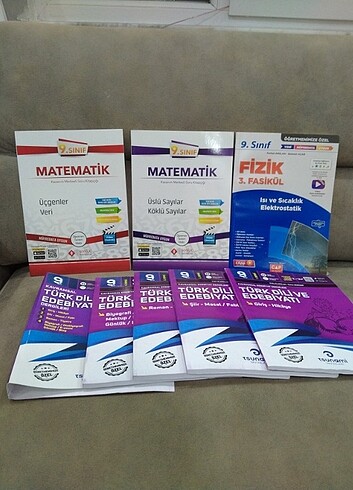 9. Sınıf Test kitapları